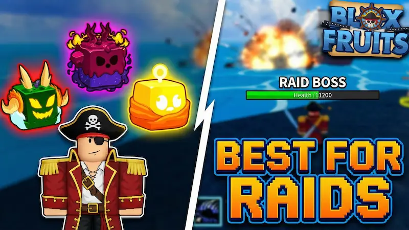 Best Fruits for Raids in Blox Fruits
