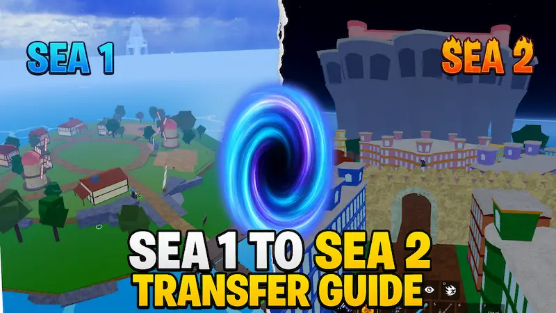 Sea 1 To Sea 2 Transfer Guide For Blox Fruits