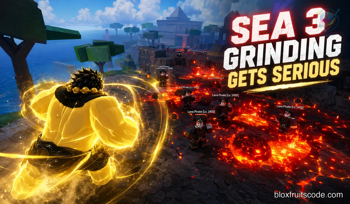 Buddha and Magma stand out in Sea 3 because longer farming routes need steady range and heavy damage